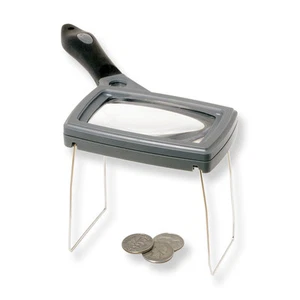 Lupa rectangular Carson 2X / 10X - Imagen 1 de 1
