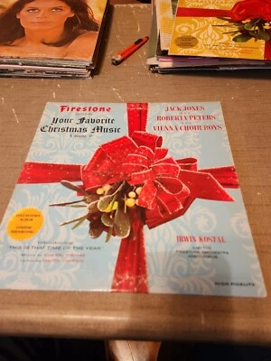 1967 Firestone ваш любимый Рождество музыка том 6 JACK JONES LP виниловый альбом - Изображение 1 из 3