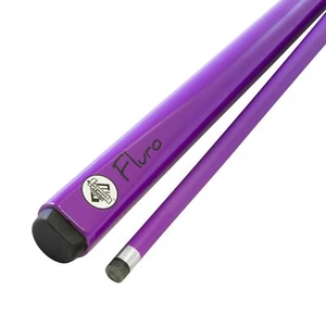 Formula Sports NEON FLURO Pool Snooker Billiard Cue Stick PURPLE 2 Piece Leat... - Picture 1 of 6