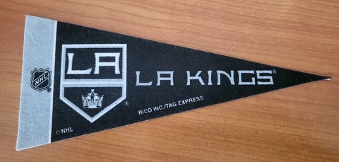 Los Angeles Kings Mini Pennants, 4" x 9" - Licensed by Rico - Made In USA Cover