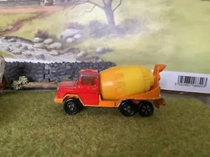 VINTAGE MAJORETTE FRANCE 227 MAGIRUS BETON CEMENT MIXER TRUCK LORRY 1970S - Picture 1 of 5