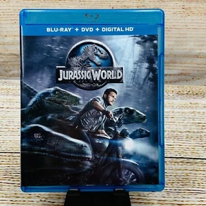 Jurassic World [2015 Blu-Ray + DVD + Digital HD] Chris Pratt Action Adventure - Bild 1 von 4