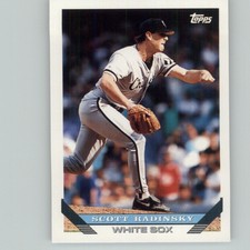 1993 Topps Scott Radinsky Chicago White Sox #550