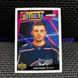2020-21 Upper Deck Series 1 Portraits #P48 LIAM FOUDY - Picture 1 of 2