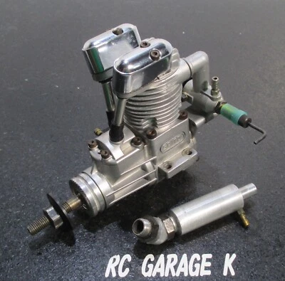 SAITO FA-40 “6.6cc” Hemi Head R/C Airplane 4 stroke glow engine with muffler f/s - Image 1 of 4