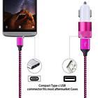 3.4a Fast Charge Dual Port USB Lighter Adapter Car Charger With Charging Cable
