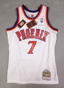 Mitchell & Ness Phoenix Suns #7 Kevin Johnson White 1989/90 NBA Swingman Jersey - Picture 1 of 13