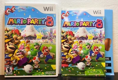 Mario Party 8 - Case, Insert & Manual Only (Nintendo Wii, 2007) - Image 1 of 4