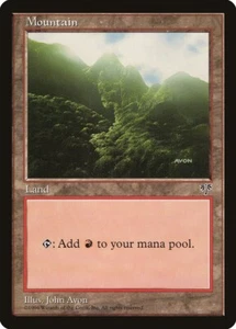 MTG - Mirage #301 Mountain (Green) - NM - Picture 1 of 1