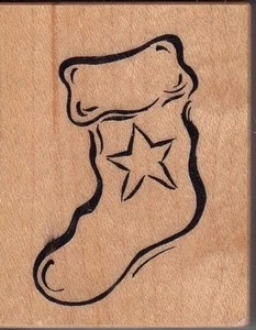calza psx timbro gomma montato su legno 1 1/2 x 2" spedizione gratuita - Foto 1 di 2