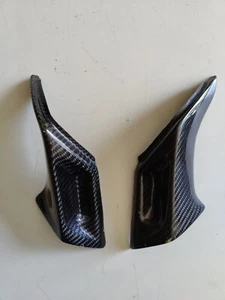 427-10306 04-06 Yamaha YZ R1 Carbon Fiber Frame Inlays Side Cover Panel Fairing - Picture 1 of 15