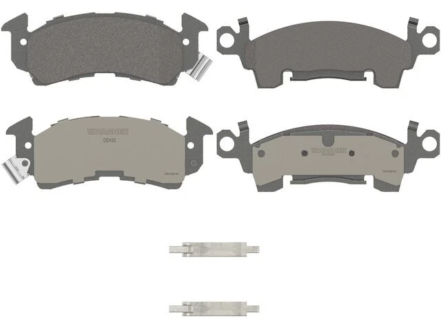 Juego de pastillas de freno delanteras Wagner 51691GZZF 1970 1971 para Chevrolet El Camino 1969-1977 Foto 1 de 2