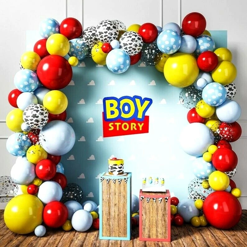 160PCS Boy Story Arch Balloon Set Party Supplies Toy Story Garland Decoration - image 1 of 4