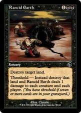 Rancid Earth PL MTG Torment TO Magic Gathering 2B3