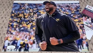 SHERRONE MOORE SIGNED 8X10 PHOTO JSA AUTOGRAPH MICHIGAN FOOTBALL WOLVERINES - Picture 1 of 1