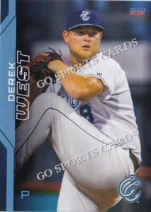 Corpus Christi Hooks Derek West RC 2023 novato Houston Astros ligas menores - Imagen 1 de 1