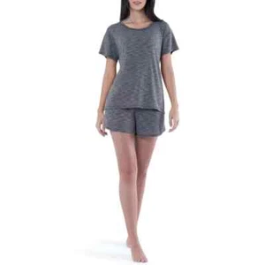 Fruit of the Loom Womens     Soft and Breathable Pajama Shorts Set SZ LG - Picture 1 of 1