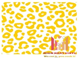 High Heat Duracoat Vinyl Firearm Stencil 10" x 12" - Cheetah Spots style - Picture 1 of 5