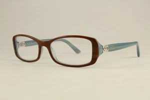 Authentic Bvlgari Glasses 4040 5116 Brown/Blue 51mm Frames Eyeglasses RX - Picture 1 of 7