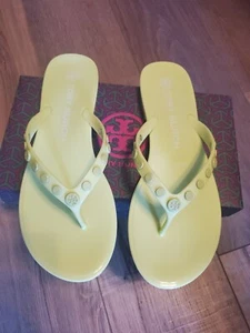 Sandalias Tory Burch Tachonadas Jalea Sherbet Lima Talla 8 (Nuevas en Caja) - Imagen 1 de 6
