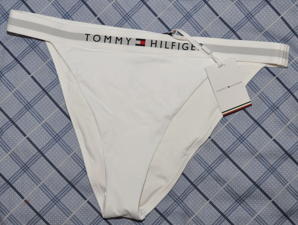 Damen Tommy Hilfiger Cheeky Bikini Badehose in Gr. L UW0UW4135 - Bild 1 von 1