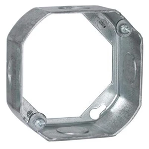 RACO 128 4-Inch Octagon Extension Ring, 1-1/2-Inch Deep, Steel - Picture 1 of 1