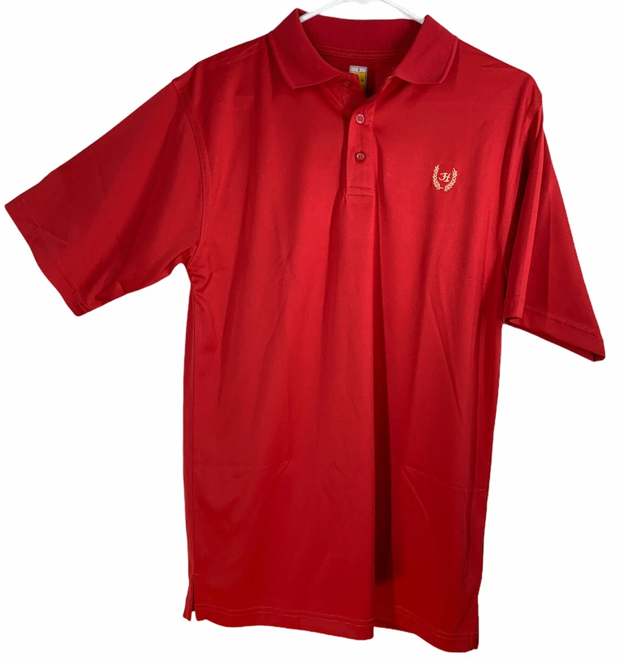 A+ Ropa Escolar Unisex Jersey Tejido Polo Uniforme Rojo Talla S Foto 1 de 4