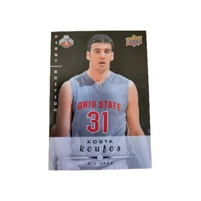 2008 Upper Deck Utah Jazz Basketball Card #237 Kosta Koufos Rookie (B1 - Image 1 of 2
