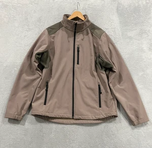 Black Diamond Jacket Mens XL Full Zip Brown Softshell Outdoor Activewear - Picture 1 of 16