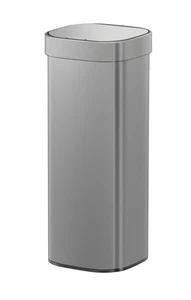 EKO Design Loft Touch Mülleimer 40 Liter Grau matt Deckel Edelstahl matt - Bild 1 von 5