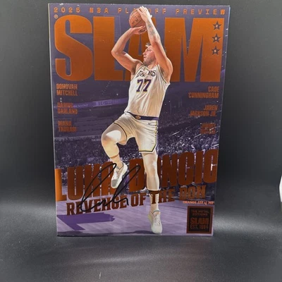 Luka Doncic Lakers Orange Edition - SLAM Magazine #228/362 Signed JSA COA - Image 1 of 4