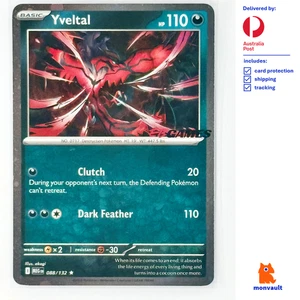 Yvetal 088/132 Exclusive EB Games Stamp | Mega Evolution | NM+ | Pokemon TCG - Picture 1 of 2