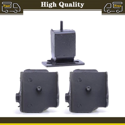 3 PCS Motor & Trans Mount Kit for Dodge Charger 6.3L 383 Engine 1967 1968 TT - Image 1 of 4