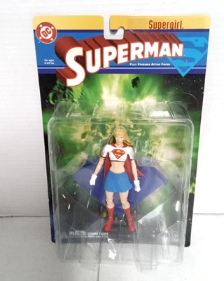 Figura de acción DC Direct Superman 2003 Supergirl totalmente portátil ¡Como nueva! Foto 1 de 4