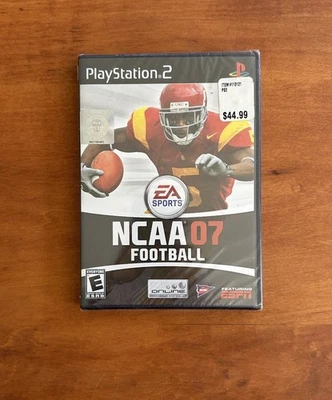 NCAA Football 07 (PlayStation 2 PS2) NUEVO sellado de fábrica - Excelente NTSC Foto 1 de 4