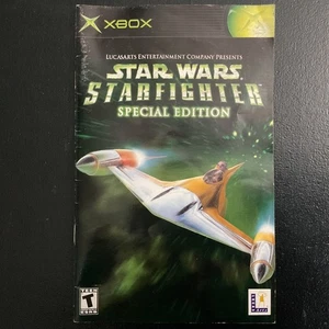 Star Wars Starfighter Special Edition Microsoft XBOX nur Bedienungsanleitung - Bild 1 von 2
