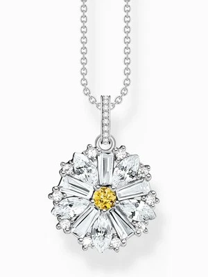 Thomas Sabo KE2086-051-4-L45V Catena con fiori Pendente argento Signore - Immagine 1 di 2