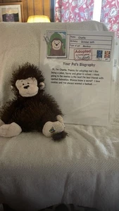 Monkey Webkinz Stored Not Used - Picture 1 of 5