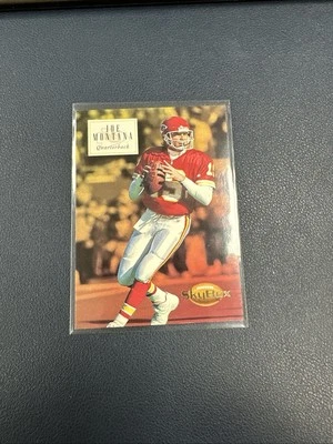 Skybox Football Joe Montana #75 Kansas City Chiefs 1994 Foto 1 de 2