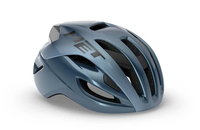 MET Rivale MIPS Cycle/Bike Helmet Navy/Silver Gloss Unisex Adult M 56-58cm New - Image 1 of 4