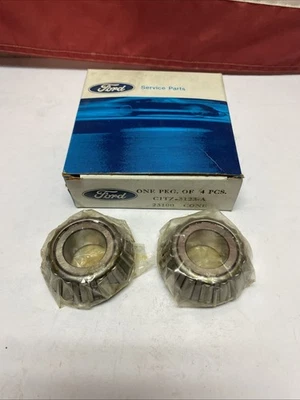 2 новых из старых запасов 1980-1991 Ford F150 F250 F350 передний поворотный кулачковый подшипник C1TZ-3123-A - Изображение 1 из 4