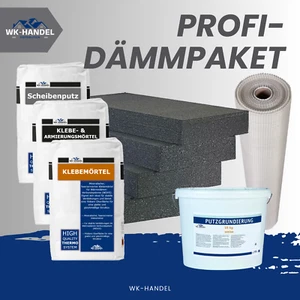 60 mm | WDVS Komplettpaket | EPS/Neopor Fassadendämmung | WLG 032 | 50-200m² - Bild 1 von 6