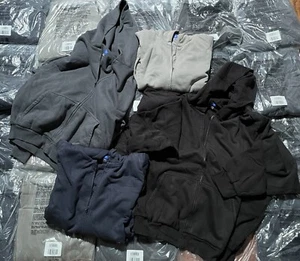 Yeezy Gap Zip Up Hoodie Mens S Dark Core Grey Unreleased Season YZY 2 Ply - Picture 1 of 7