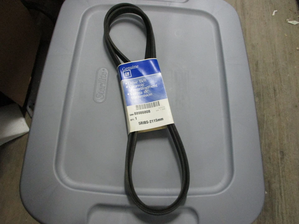 Cinturón de ventilador GM 1997 Chevrolet Cavalier RS 1996 cupé Pontiac Sunfire 88986808 Foto 1 de 1