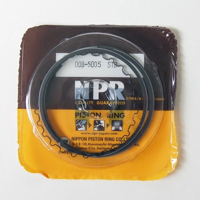 Juego de anillos de pistón Honda 1971-76 tamaño estándar NPR std 61 mm OEM CB750 CB750K CB 750 Foto 1 de 1