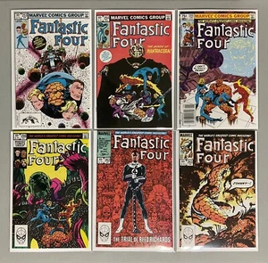 🔥MCU Key Comics🔥Fantastic Four #253 254 255 256 262 263 (1983)🔥NM-(8.5-9.2)🔥 - Picture 1 of 5