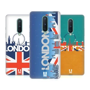 HEAD CASE DESIGNS LONDON CITYSCAPE SOFT GEL CASE FOR GOOGLE ONEPLUS PHONES - Picture 1 of 10