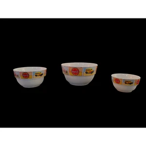 Classic Coca-Cola Vintage Gibson Dinnerware Bowls Set of Three - Bild 1 von 12