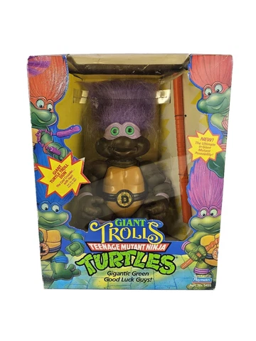 Teenage Mutant Ninja Turtles Giant Troll Donatello Playmates Don 1993 Tmnt Cover