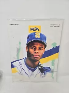 PSA MAGAZINE FEBRUARY KEN GRIFFEY JR SEATTLE MARINERS VOLUME #26 SEALED - Picture 1 of 5
